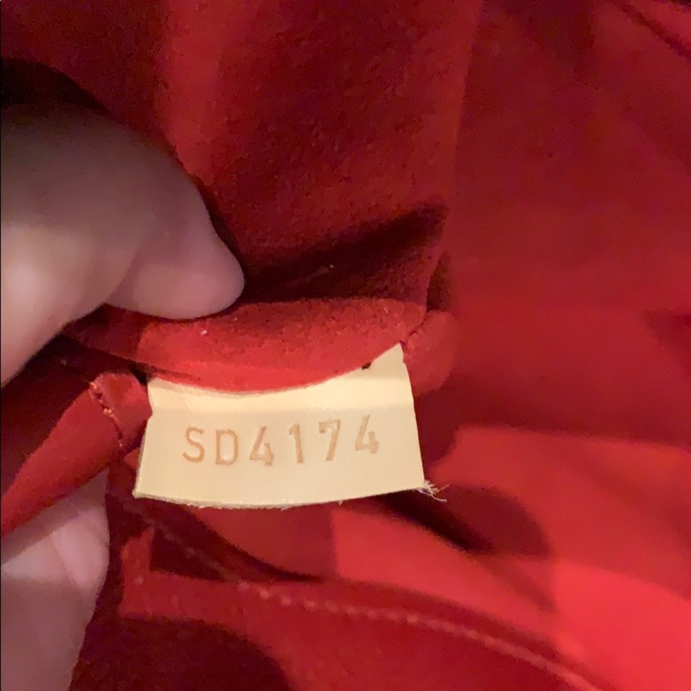 Louis Vuitton Monogram Pallas MM Tote, Cherry Red Interior - Picture 5 of 15